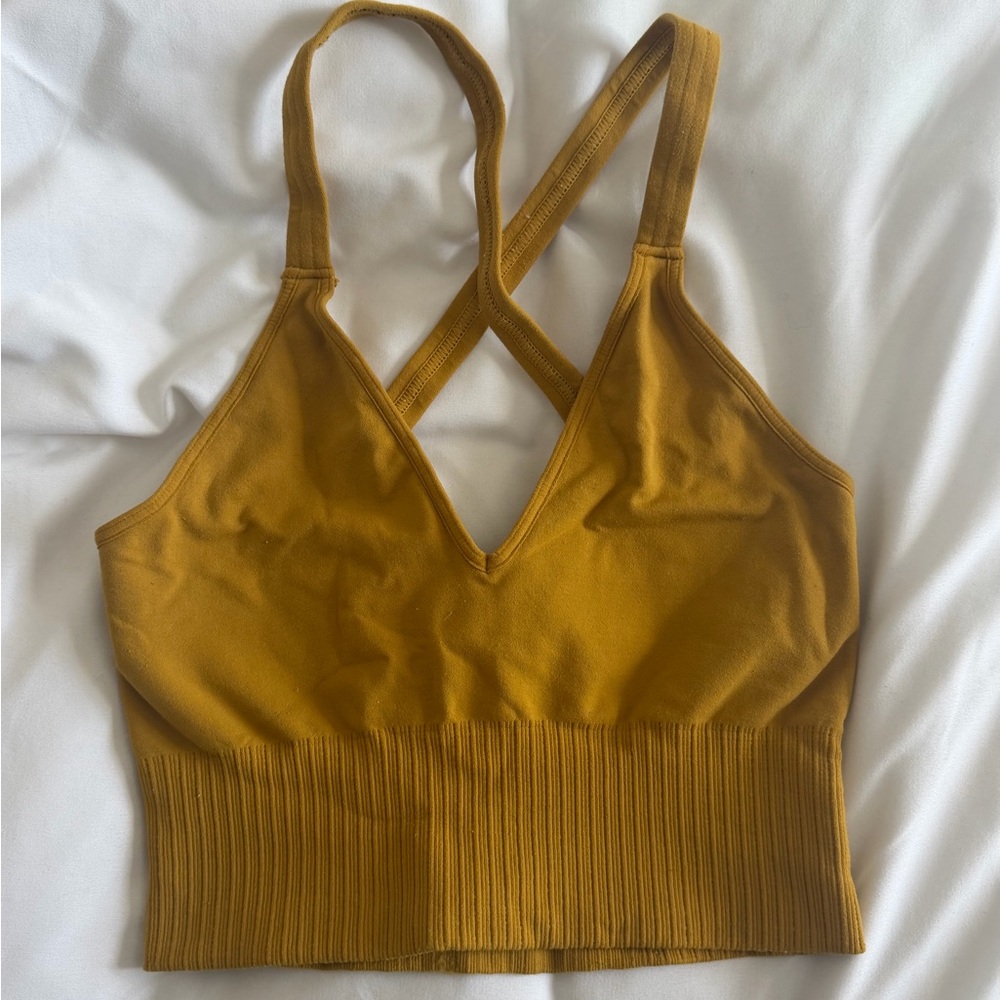 FP Movement Good Karma Running Tank in Honey Mallow